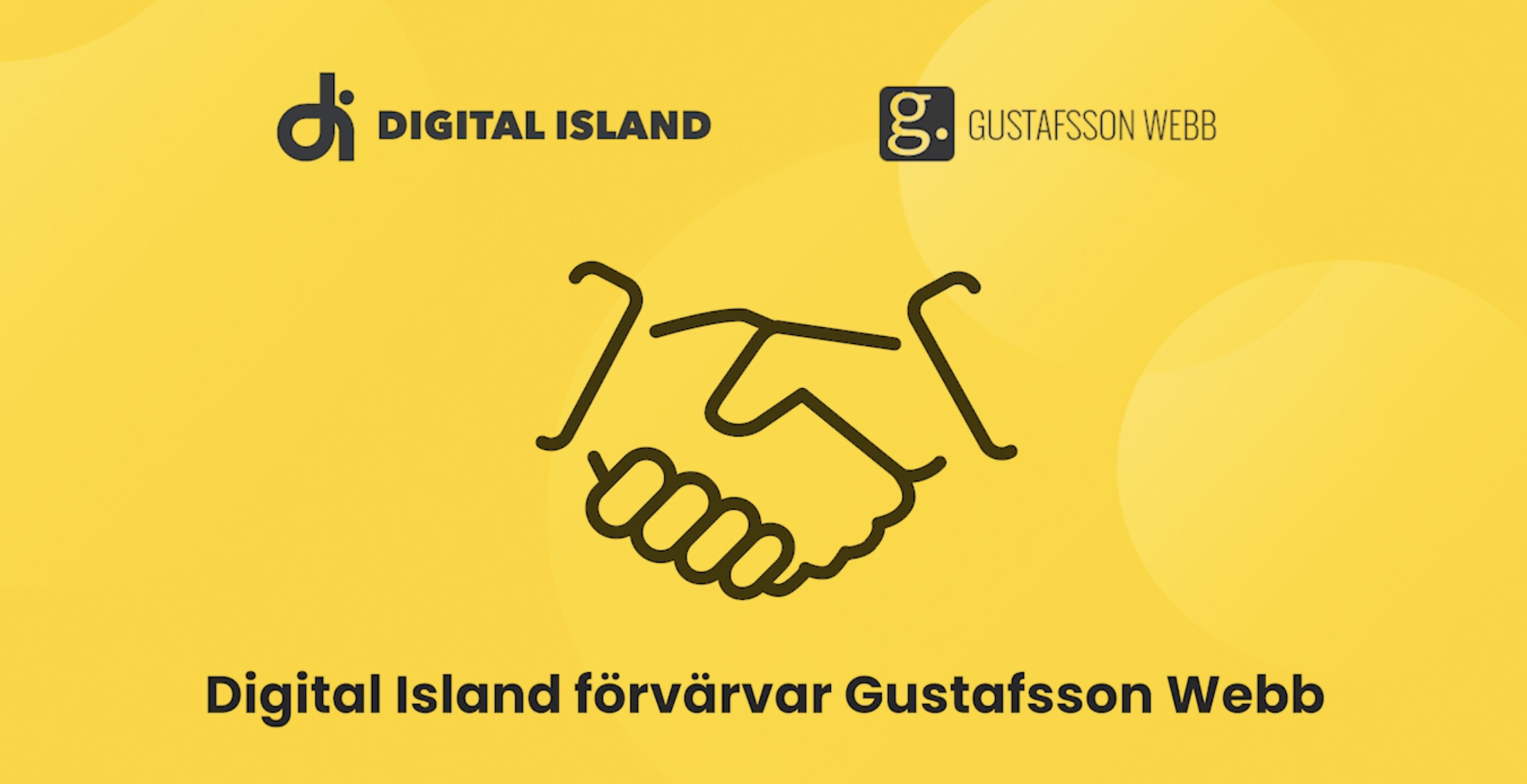 Digital Island förvärvar Gustafsson Webb
